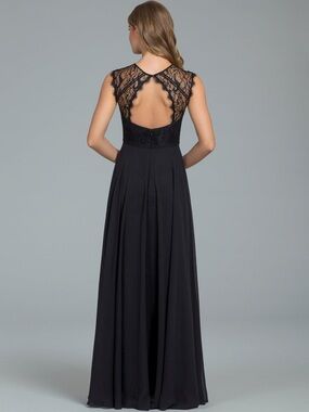 NWT Black Lace Evening Dress